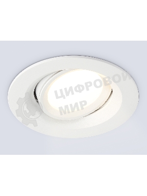 Светильник Ambrella light TN1141 WH белый IP44 GU5.3 D95*38