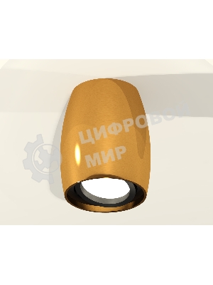 Светильник Ambrella Light XS1125002 PYG/PBK золото желтое полированное/черный полированный MR16 GU5.3 (C1125, N7002)