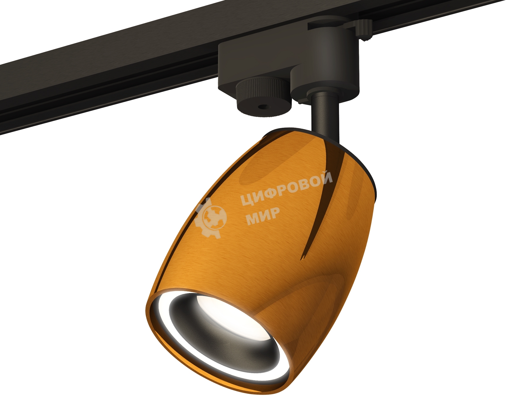 Светильник Ambrella light XT1125010 PYG/SBK/FR золото желтое полированное/черный песок/белый матовый MR16 GU5.3