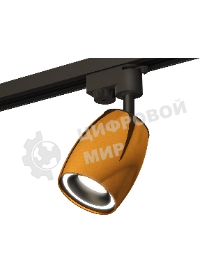 Светильник Ambrella light XT1125010 PYG/SBK/FR золото желтое полированное/черный песок/белый матовый MR16 GU5.3