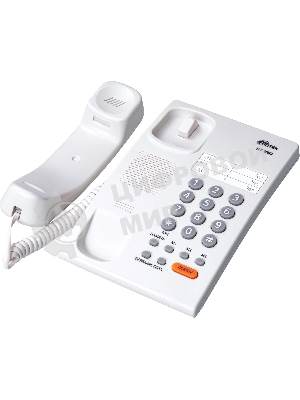Телефон проводной Ritmix RT-330 белый