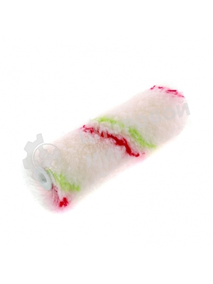 Мини-валик сменный Сибртех Эмали,60мм,ворс 12мм,D 16мм,D ручки 6мм,полиамид,полиакрил