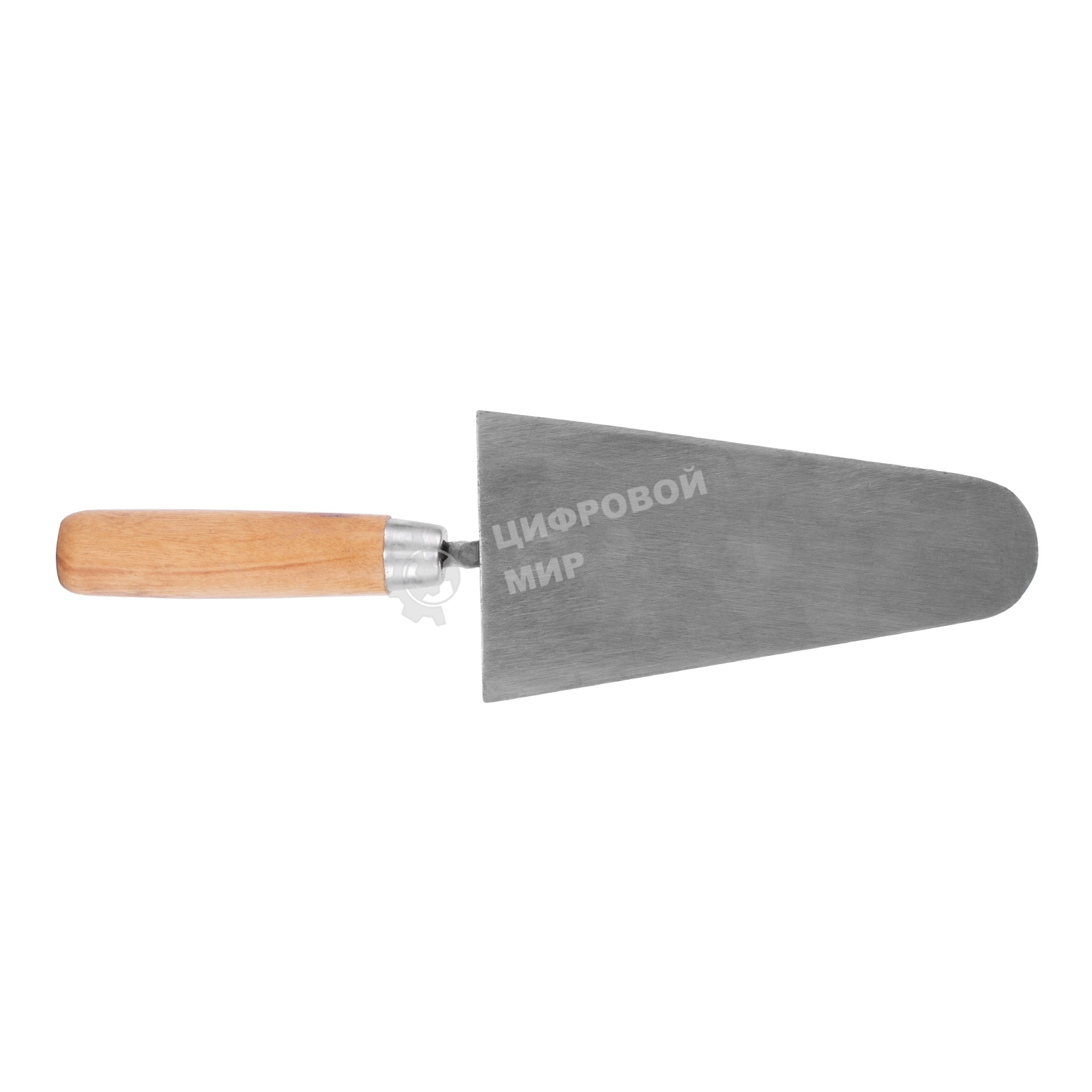 Кельма бетонщика стальная Sparta 160 мм, деревянная ручка