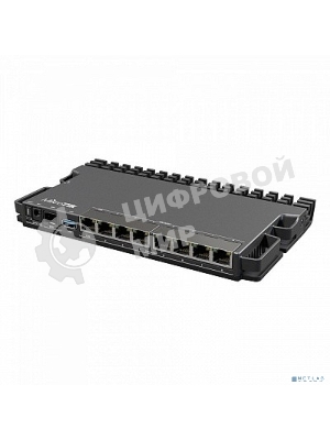 Маршрутизатор Mikrotik RB5009UPr+S+IN,7х 1G RJ45, 2.5G RJ45, 10G SFP+, 1xPoE in, 7x PoE out