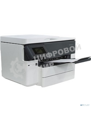 МФУ струйное HP OfficeJet Pro 7740 (G5J38A) Wide Format AiO цветной струйный принтер/копир/сканер/факс, А3, 22/18 стр/мин, ADF, дуплекс, USB, Ethernet, WiFi, белый/черный
