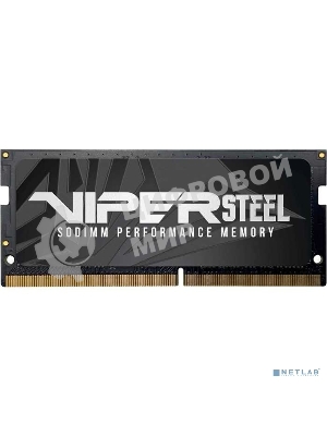 Оперативная память Patriot Viper Steel, DDR4, 8GB (1x8GB), 2666MHz, CL18, SO-DIMM