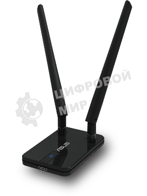 Адаптер ASUS USB-AC58, WI-FI 802.11ac, 400 + 867 Mbps USB 3.0 Adapter +2 внешняя антенна