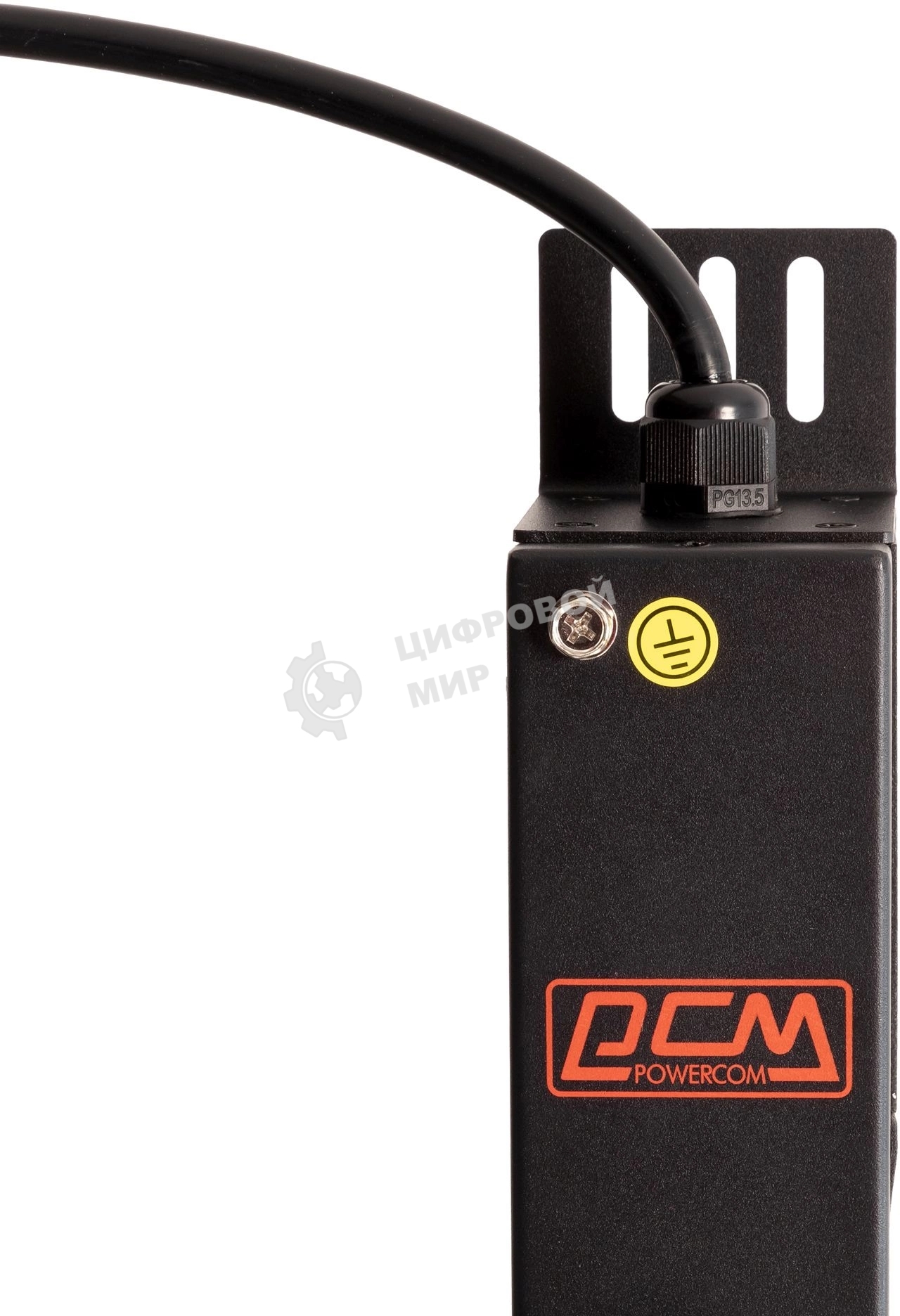 Блок распределения питания Powercom PDU-16AVMS20-18C13-2C19 18xC13+2xC19, 16A, 1,5U (1968234)