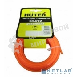 Леска для садовых триммеров Huter S2412 d=2.4мм L=12м для Huter GGT-800S(T)/1000S(T)/1300S(T)/1500S(T) (71/2/12)
