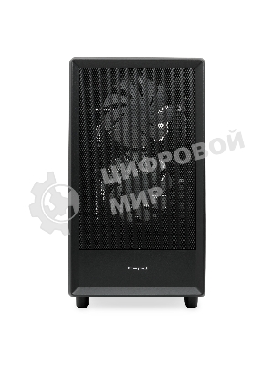 Компьютерный корпус HSPD M310, Mesh Mini-tower, черный, TG, 0.4 SPCC, 3x120мм ARGb mATX, mITX 180/280/160мм 1x2.5