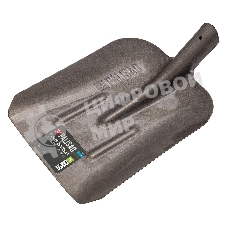 Лопата совковая Palisad LUXE 235х285, ребра жесткости, рессорная сталь, 0,9 кг, без черенка