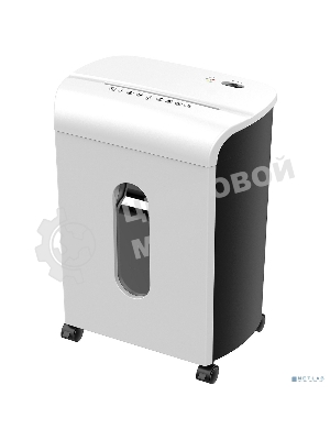 Шредер Cactus CS-SH-K4 белый (секр.P-4) фрагменты 12лист. 17лтр. скрепки скобы пл.карты