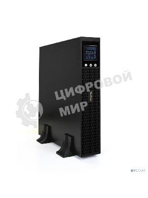 Источник бесперебойного питания Pure Sine Wave ExeGate SinePower UHB-2000.LCD.AVR.1SH.4C13.RJ.USB.2U 2000VA/1600W, LCD, AVR, 1*Schuko+4*C13, RJ45/11, USB, Rackmount 2U/Tower, металлический корпус, черный