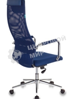 Кресло Бюрократ KB-9N/DB/TW-10N TW-01 TW-11 синий, сетка