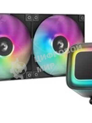 Система жидкостного охлаждения Deepcool LE240 V2 Zero Dark Soc-AM5/AM4/1200/1700/1851 черный 4-pin 28.2-31.6dB Al 220W 1359gr Ret (R-LE240ZERO-BKLNMD-G-1)