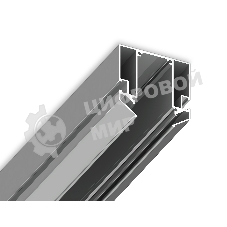 Корпус в натяжной потолок 3000*61*61 GL1014 AL алюминий