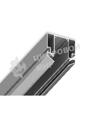 Корпус в натяжной потолок 3000*61*61 GL1014 AL алюминий