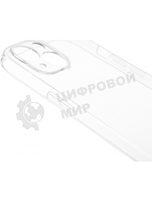 Чехол (клип-кейс) BoraSCO для Apple iPhone 15 Plus прозрачный