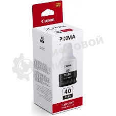 Контейнер с чернилами Canon GI-40 BK для GM2040/G5040/G6040. Черный. 6000 страниц.