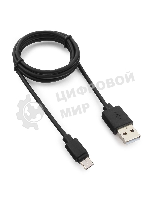 Кабель Гарнизон Кабель USB 2.0 Pro, AM/microBM 5P, 1м, черный, пакет (GCC-mUSB2-AMBM-1M)