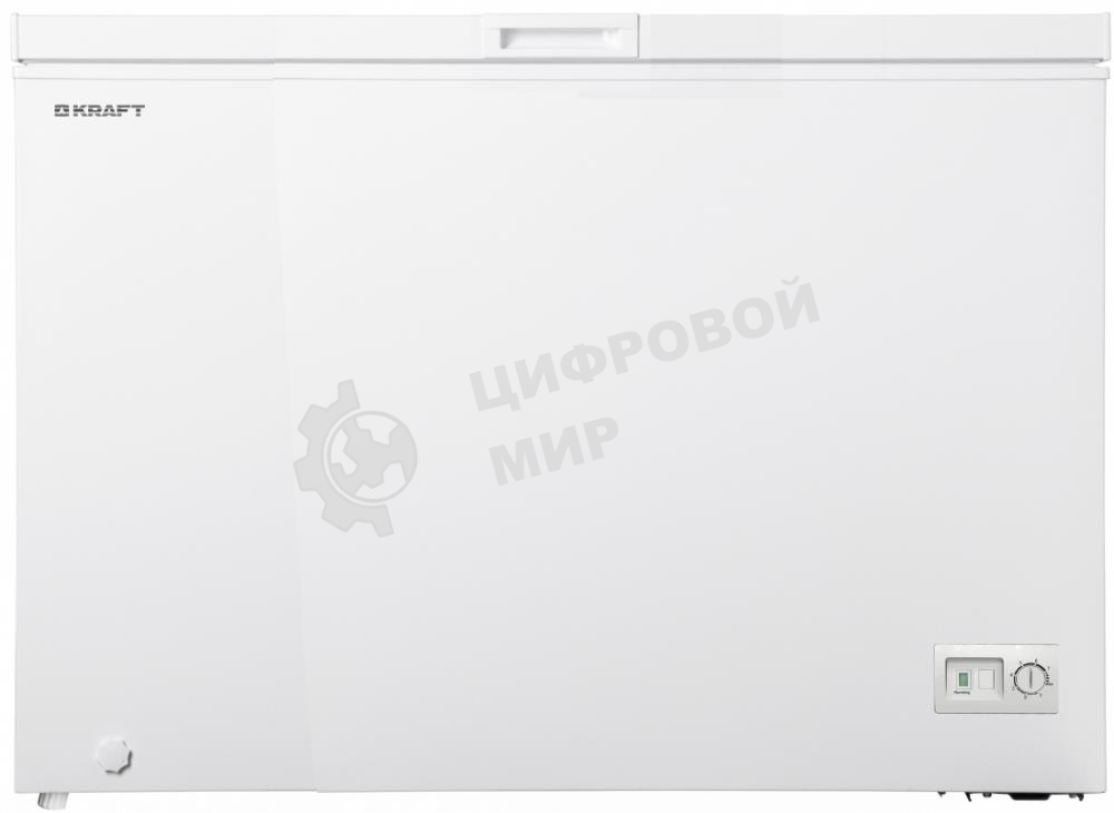 Морозильный ларь Kraft BD(W)-365QX, белый, 340л