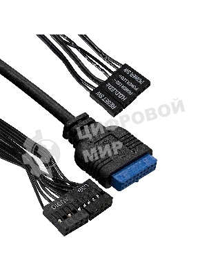 Компьютерный корпус Minitower ExeGate BAA-113U (mATX, без БП, 2хUSB+1хUSB 3.0, аудио, черный)