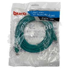 Патч-корд Buro UTP 4 пары cat.5e CCA molded 5м зеленый RJ-45 (m)-RJ-45 (m)