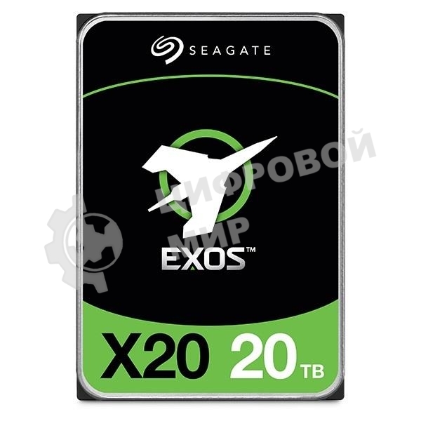 Жесткий диск Seagate HDD Server Exos X20 HDD 512E/4KN (3.5'/20Tb/SATA 6Gb/s/7200rpm)