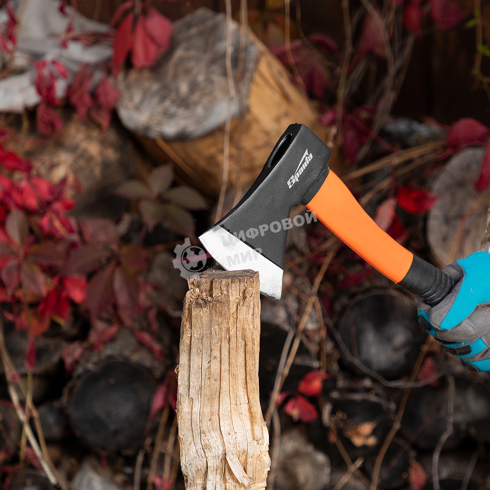 Топор Sparta 800 г, фибергласовое топорище