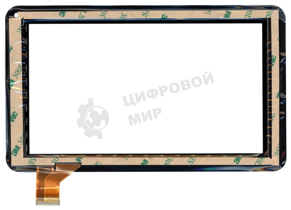 Сенсорное стекло (тачскрин) для Digma iDj7n (30 pin), черное