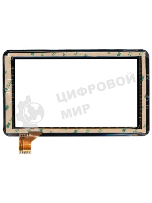 Сенсорное стекло (тачскрин) для Digma iDj7n (30 pin), черное