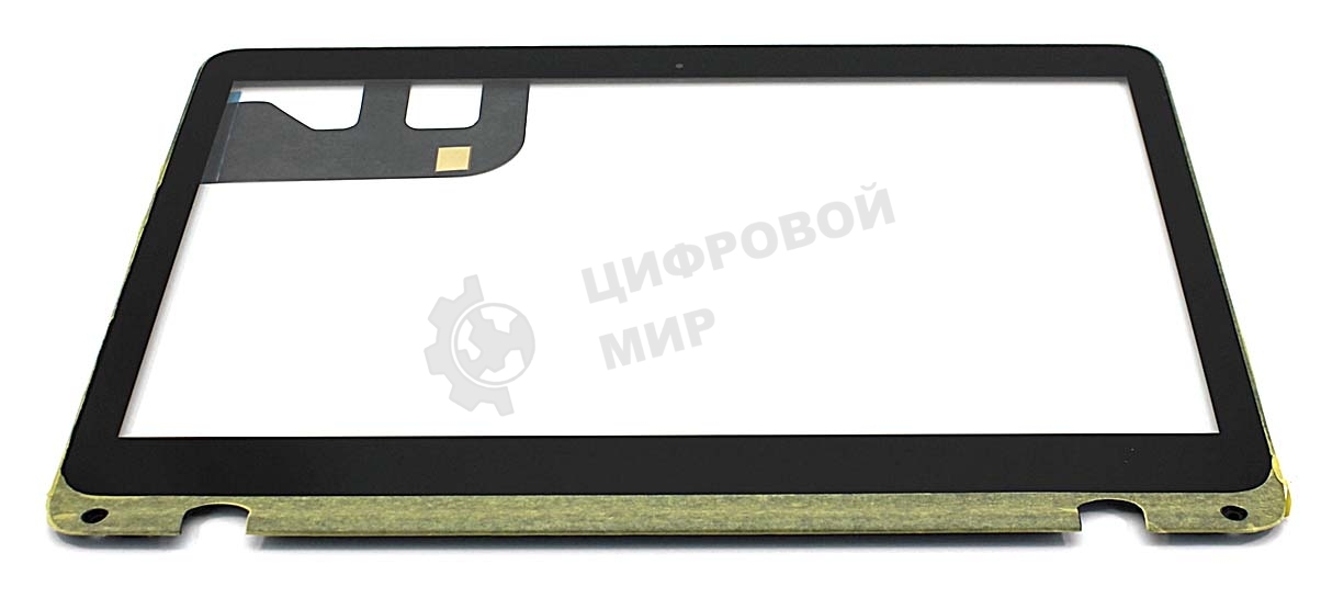 Сенсорное стекло (тачскрин) для Asus Q304 Q304U Q304UA, черное с рамкой