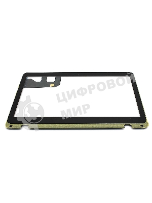 Сенсорное стекло (тачскрин) для Asus Q304 Q304U Q304UA, черное с рамкой