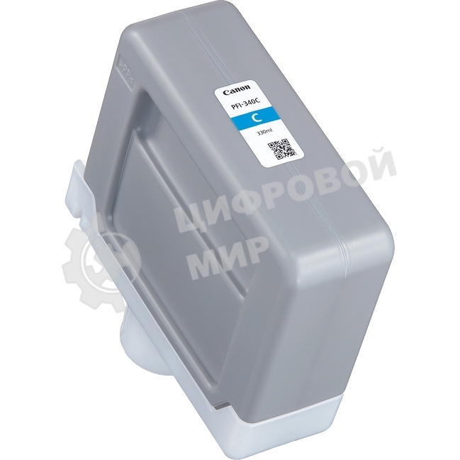 Картридж струйный Canon PFI-340 CYAN голубой (330 мл) для Canon imagePROGRAF TZ-30000