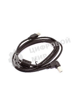 Кабель USB 2.0 на USB-B угол влево 3 м