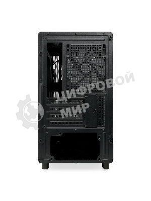 Компьютерный корпус HSPD M310, Mesh Mini-tower, черный, TG, 0.4 SPCC, 3x120мм ARGb mATX, mITX 180/280/160мм 1x2.5