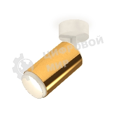 Светильник Ambrella Light XM6327002 PYG/SWH золото желтое полированное/белый песок MR16 GU5.3 (A2202, C6327, N6120)