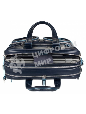 Сумка для ноутбука Piquadro Blue Square CA2765B2/BLU2 синий натур.кожа