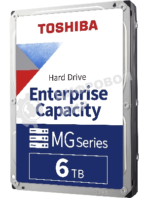 Жесткий диск HDD Toshiba SATA3 6Tb 3.5
