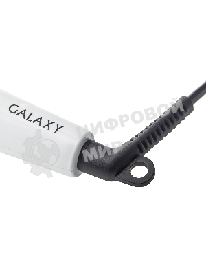 Щипцы для завивки волос Galaxy Line GL4614 белый/черный, 13-25 мм, 200 °C, 9 режимов