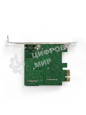 Контроллер ExeGate EX290278RUS EXE-362 PCI-E 2.0, 2*USB 3.0 ext + 1*USB 3.0 int + LAN UTP 1000Mbps, разъем доп.питания (OEM)