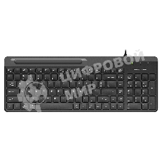 Клавиатура проводная A4Tech Fstyler FK25, USB, черный/серый