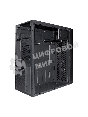 Компьютерный корпус Miditower ExeGate AA-440-AA450 (ATX, AA450 8 см, 2*USB, аудио)