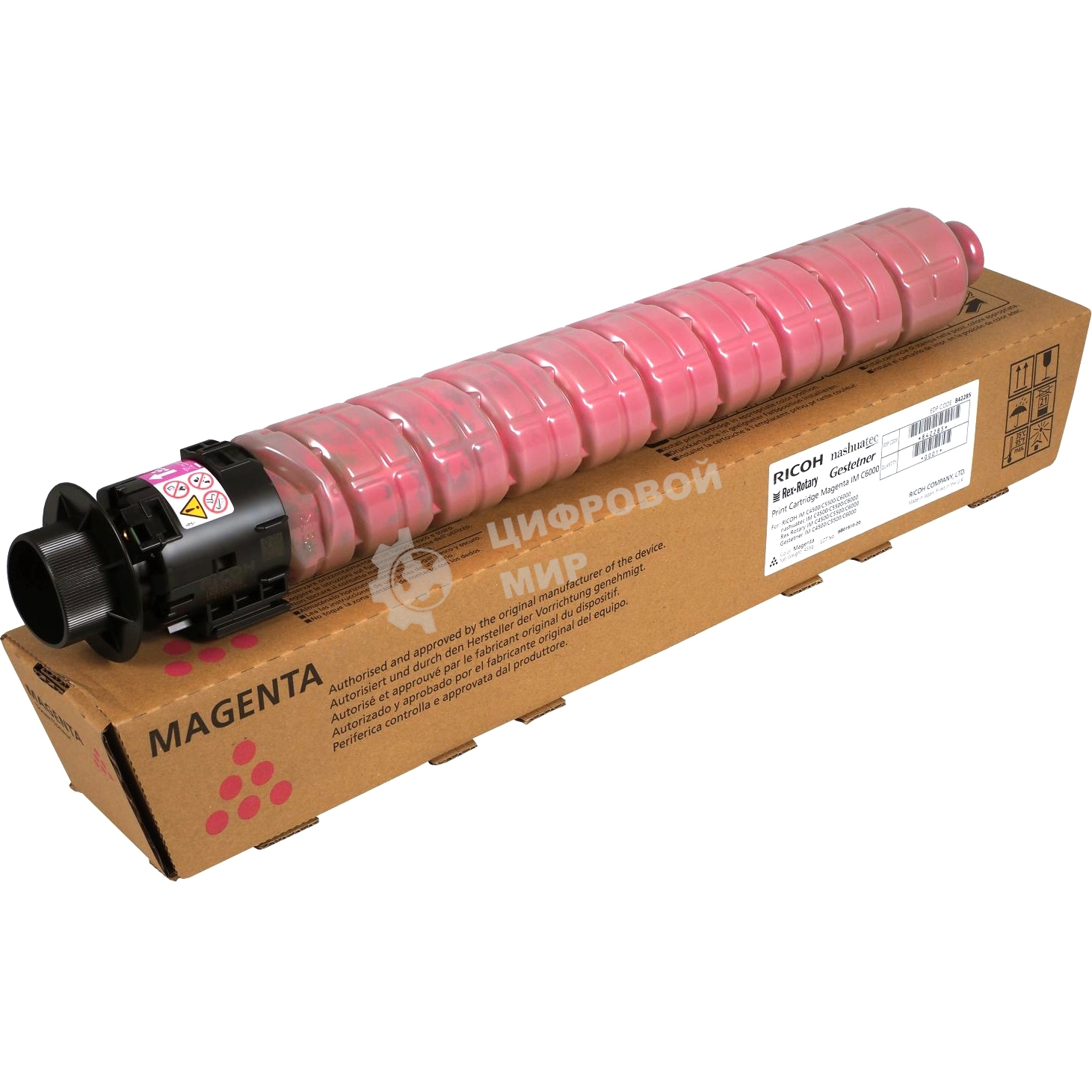 Картридж лазерный Ricoh тип IM C6000 малиновый, IM C4500/C5500/C6000