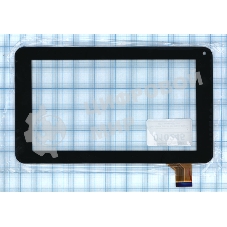 Сенсорное стекло (тачскрин) для Digma iDj7n (30 pin), черное