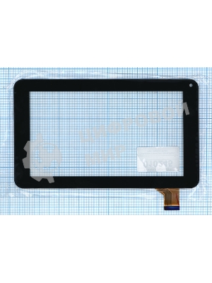 Сенсорное стекло (тачскрин) для Digma iDj7n (30 pin), черное