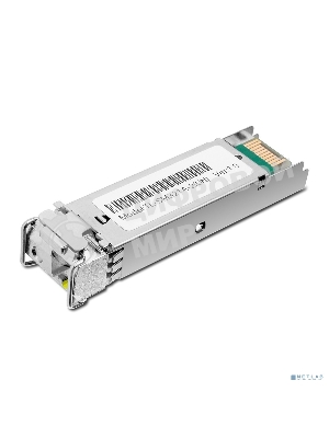 Модуль SFP TP-Link 1000Base-BX WDM Bi-Directional SFP module, TX: 1550 nm and RX: 1310 nm, 1 LC Simplex port, up to 2 km transmission distance in 9/125 μm SMF (Single-Mode Fiber), Supports Digital Diagnostic Monitoring (DDM).