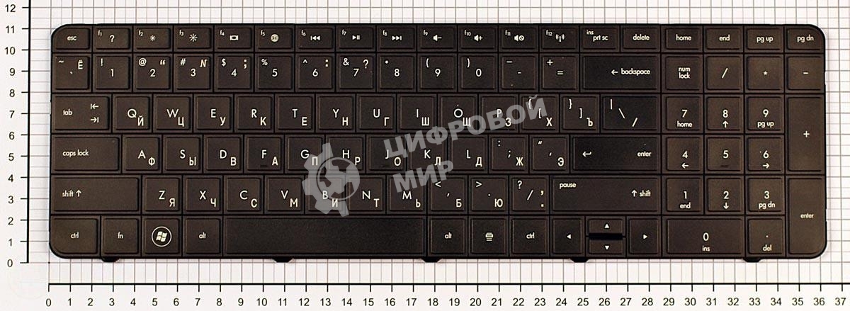 Клавиатура для ноутбука HP Pavilion G7 G7-1000 черная