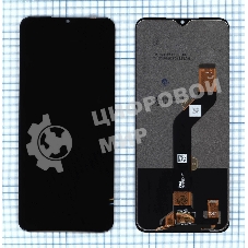 Дисплей для Infinix Smart 6 Plus черныйв сборе с тачскрином черный