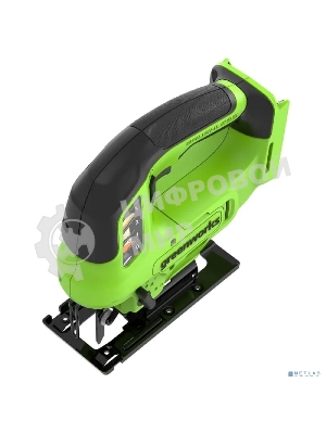 Лобзик электрический аккумуляторный GreenWorks GD24JS90, 24V, бесщеточный без АКБ и ЗУ (3601707)